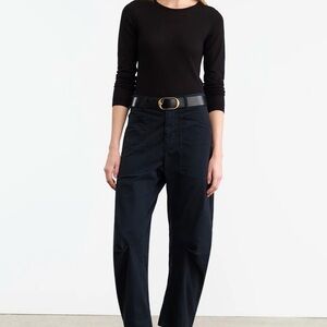 Nili Lotan Carbon Color Woman’s Pant